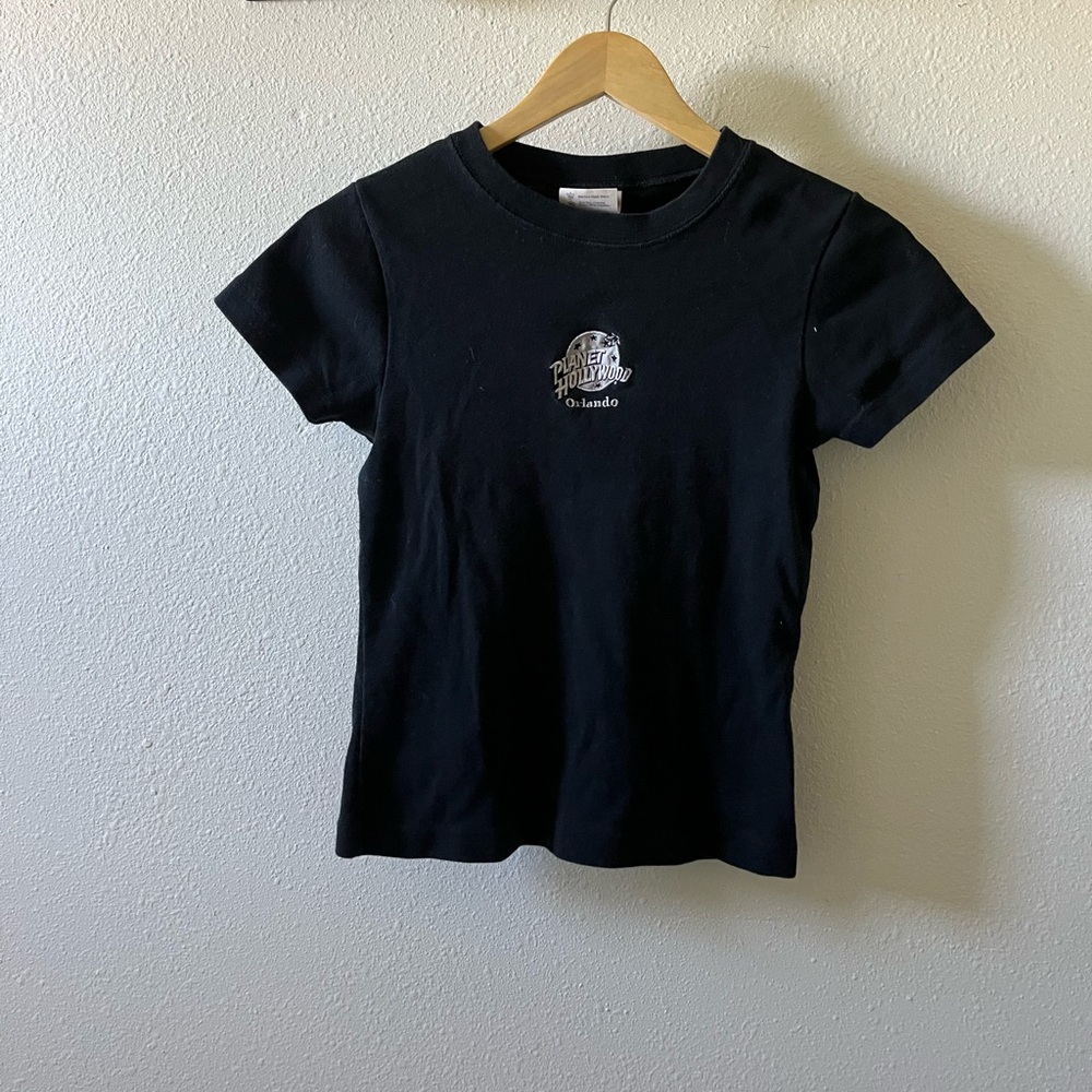Vintage 90s Planet Hollywood Baby Tee